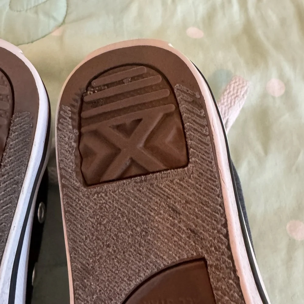 Converse Black and White Sneakers Toddler size 11